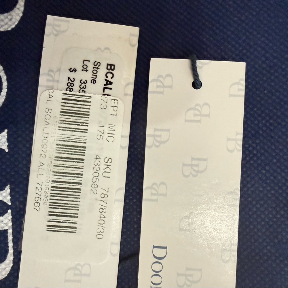 Dooney & Bourke Taupe Python-Embossed Tote - image 5